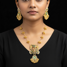 Mayur Rangmahal Long Necklace Set