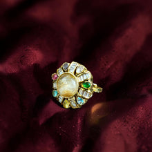 Navratna Aura Statement Ring