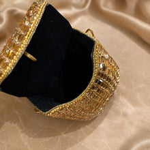 Golden Mosaic Glam Clutch