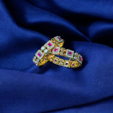 Luxurious Ruby Bangles