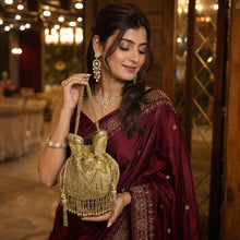 Zareen Luxe Fringe Potli
