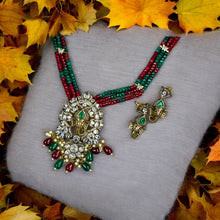 Regal Ganesha Beaded Necklace Set