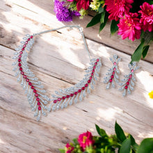 Ruby Leaf Cascade Set