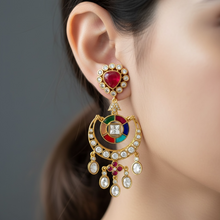 Mayura Chandrika Chandbali Earrings