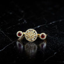 Ruby Surya Kundan Ring