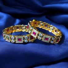 Luxurious Ruby Bangles