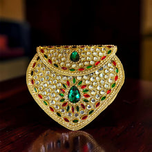Ruby Emerald Luxe Clutch