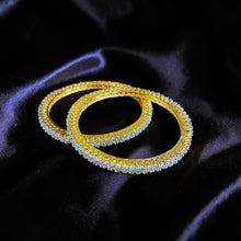 Celeste Sparkle Bangles (Adjustable)