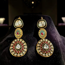 Royal Noor Polki Drop Earrings