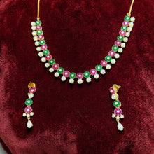Pushpa Ratna Pearl Necklace Set