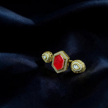 Emerald Noor Statement Ring