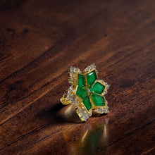 Ruby Blossom Luxe Ring