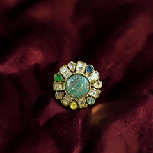 Navratna Aura Statement Ring