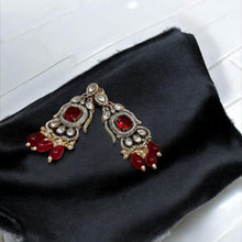 Ruby Elegance Antique Choker Set