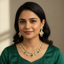 Ruby Noor Kundan Necklace Set