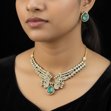 Ruby Mayura Royale Necklace Set