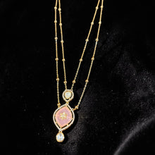 Blush Celeste Layered Pendant Set