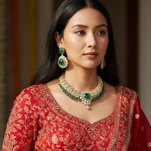 Emerald Majesty Necklace Set