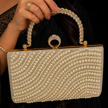 Pearl Cascade Luxe Clutch