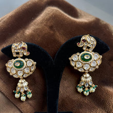 Gajraj Emerald Heritage Necklace Set