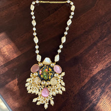 Meher Pearl Art Pendant Set