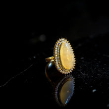 Sunset Aura Statement Ring