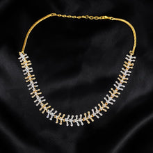 Celeste Vine American Diamond Necklace Set