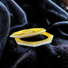 Zarina Filigree Hexa Bangles