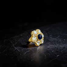 Emerald Blossom Royale Ring
