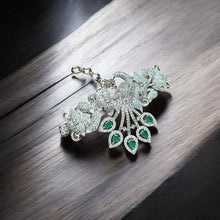 Emerald Peacock Elegant Combo Set