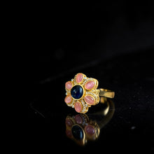 Emerald Blossom Royale Ring