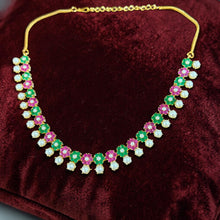 Pushpa Ratna Pearl Necklace Set