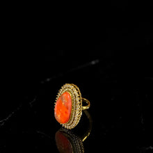 Sunset Aura Statement Ring