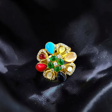 Navratna Pushpa Adjustable Ring