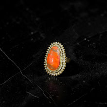 Sunset Aura Statement Ring