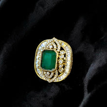 Rajwada Ruby Statement Ring
