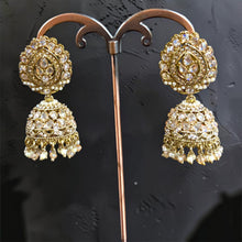Ruby Pearl Heritage Jhumka Earrings