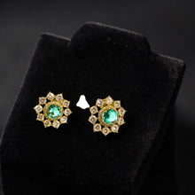 Aura Floral Studs