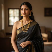 Antique Golden Ball Mala Set