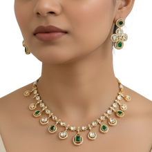Ruby Noor Kundan Necklace Set