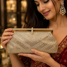 Aurora Luxe Crystal Clutch