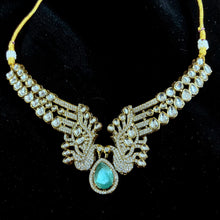 Ruby Mayura Royale Necklace Set