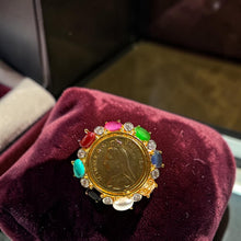 Navratna Heritage Coin Ring