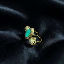 Emerald Noor Statement Ring