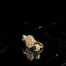 Ruby Surya Kundan Ring