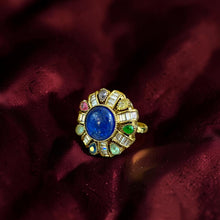 Navratna Aura Statement Ring
