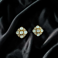 Chandrika Polki Bloom Stud Earrings