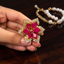 Ruby Blossom Luxe Ring