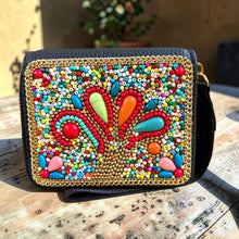 Colourburst Floral Beaded Clutch