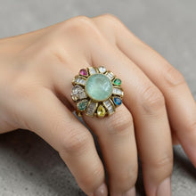 Navratna Aura Statement Ring